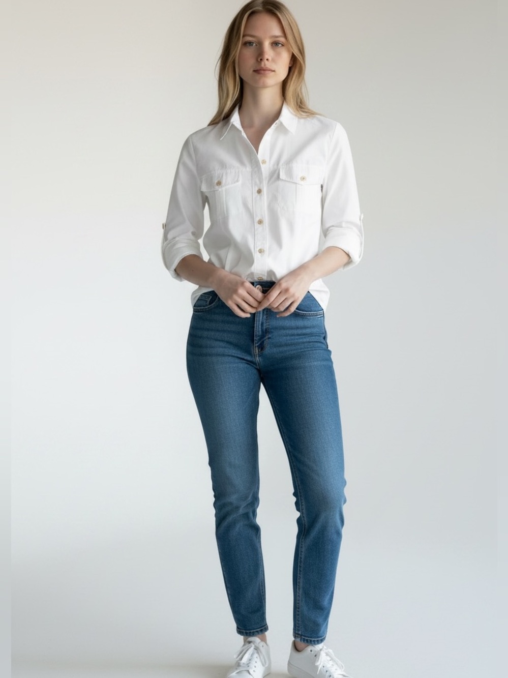 Theory Collared Button Down Shirt